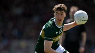 <p>Tomás Kennedy, who played 55 minutes in the Munster SFC final against Cork, will start for the Kerry U20s in their All-Ireland semi-final against Roscommon. Pic: Brendan Moran/Sportsfile</p>