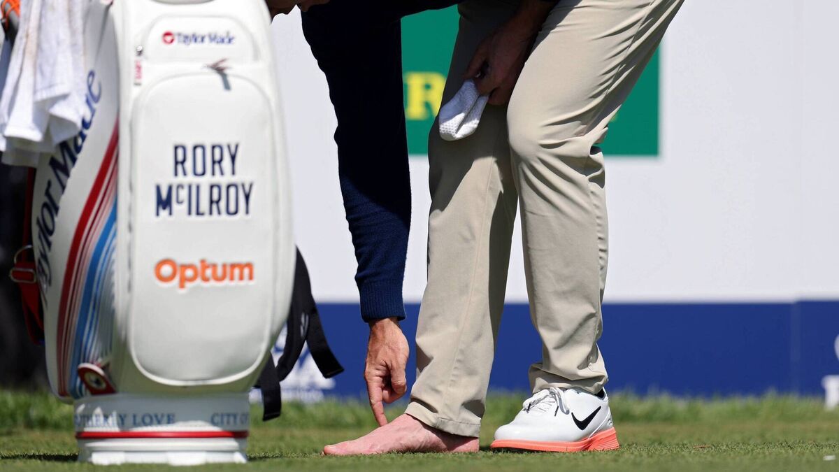 Rory McIlroy abandons PGA Championship practice round due to toe injury