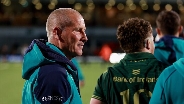 <p>LEADER OF MEN: Connacht head coach Stuart Lancaster. Pic: Thomas Flinkow/Sportsfile</p>