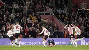<p>Southampton's Shea Charles celebrates scoring their side's second goal. Pic: Andrew Matthews/PA Wire.</p> <p>Southampton's Shea Charles celebrates scoring their side's second goal. Pic: Andrew Matthews/PA Wire.</p>