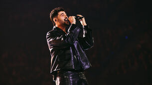 <p>Israel’s Noam Bettan performing in the first Eurovision semi-final (Alma Bengtson/EBU/PA)</p>