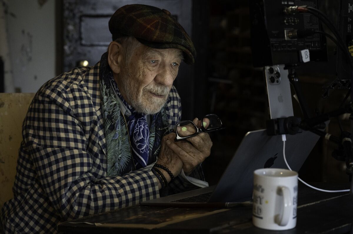 Sir Ian McKellen as Julian Sklar 'in The Christophers' Picture: Neon/Claudette Barius Sir Ian McKellen as Julian Sklar 'in The Christophers' Picture: Neon/Claudette Barius