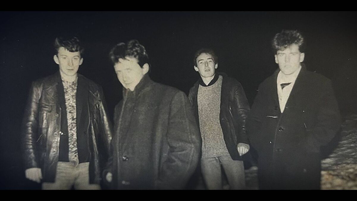 The Panic Merchants in their youth. The Panic Merchants in their youth.