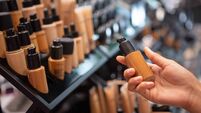Woman choosing foundation