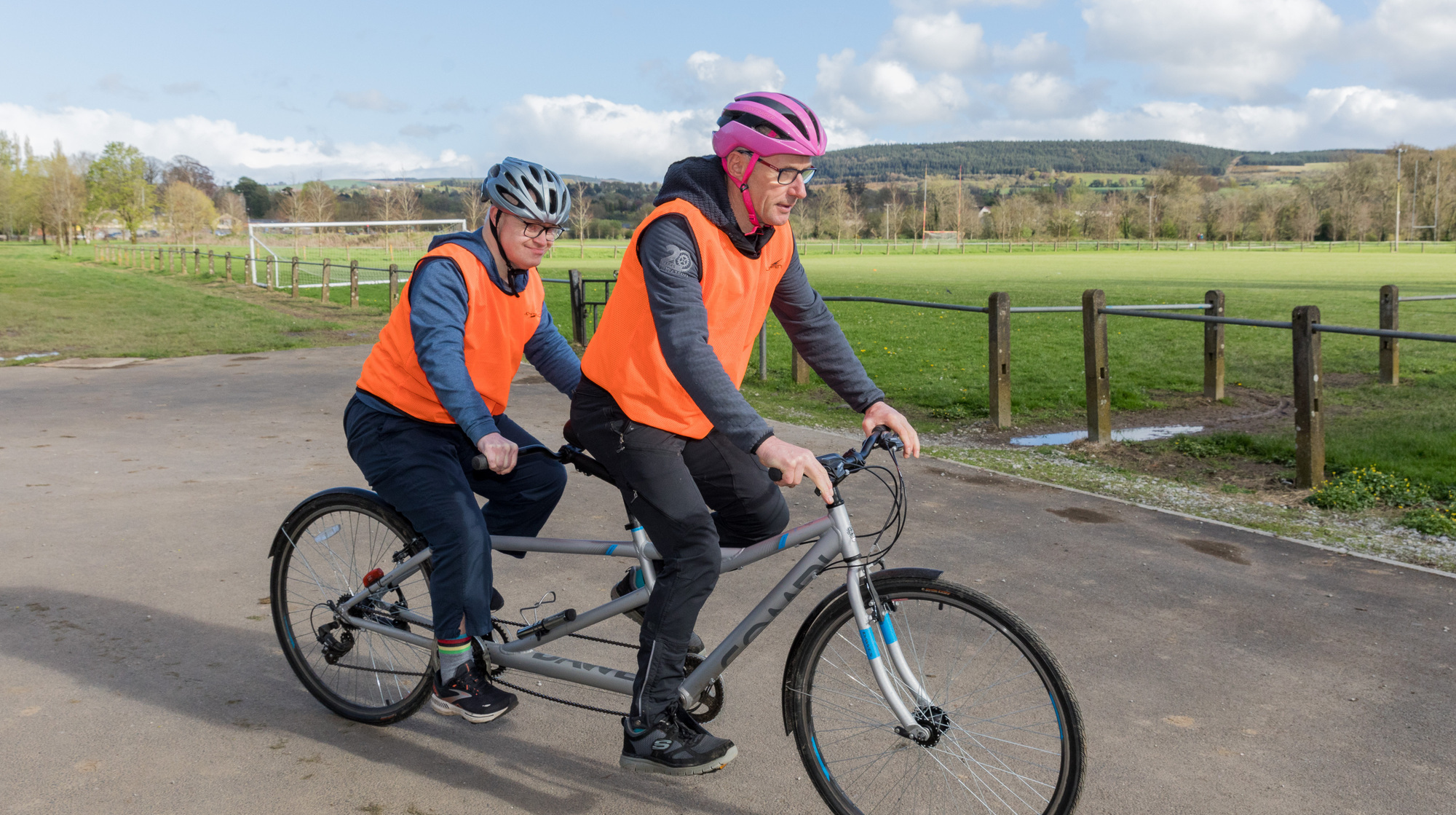 My Life with Paul Birchall: I help blind people feel the joy of cycling