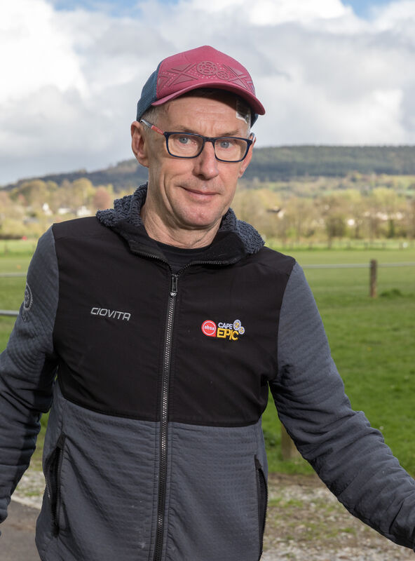 Paul Birchall, Leader of the No Limits Just Pedel group at the town park, Mallow, Co. Cork. Picture: David Creedon Paul Birchall, Leader of the No Limits Just Pedel group at the town park, Mallow, Co. Cork. Picture: David Creedon