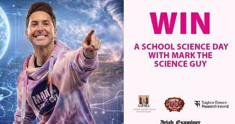 Win a science day with Mark the Science Guy for your school