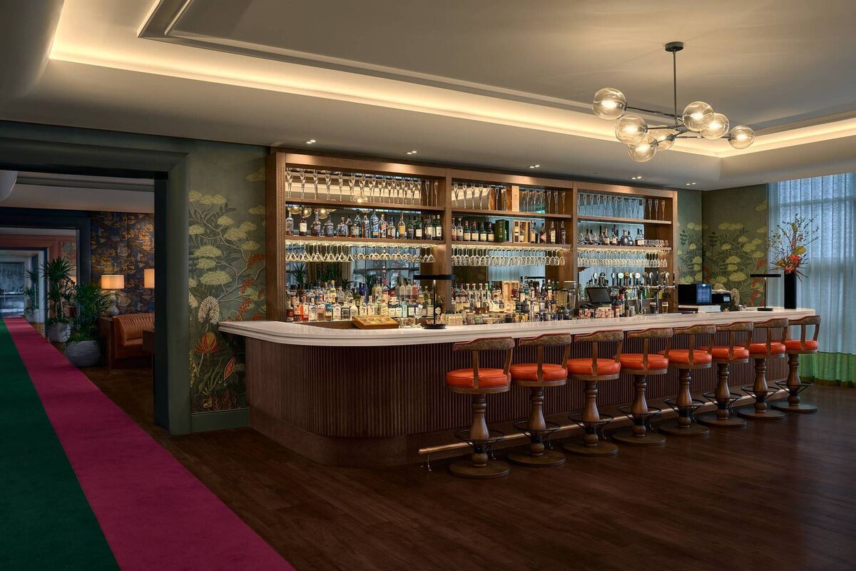 The bar at The g Hotel