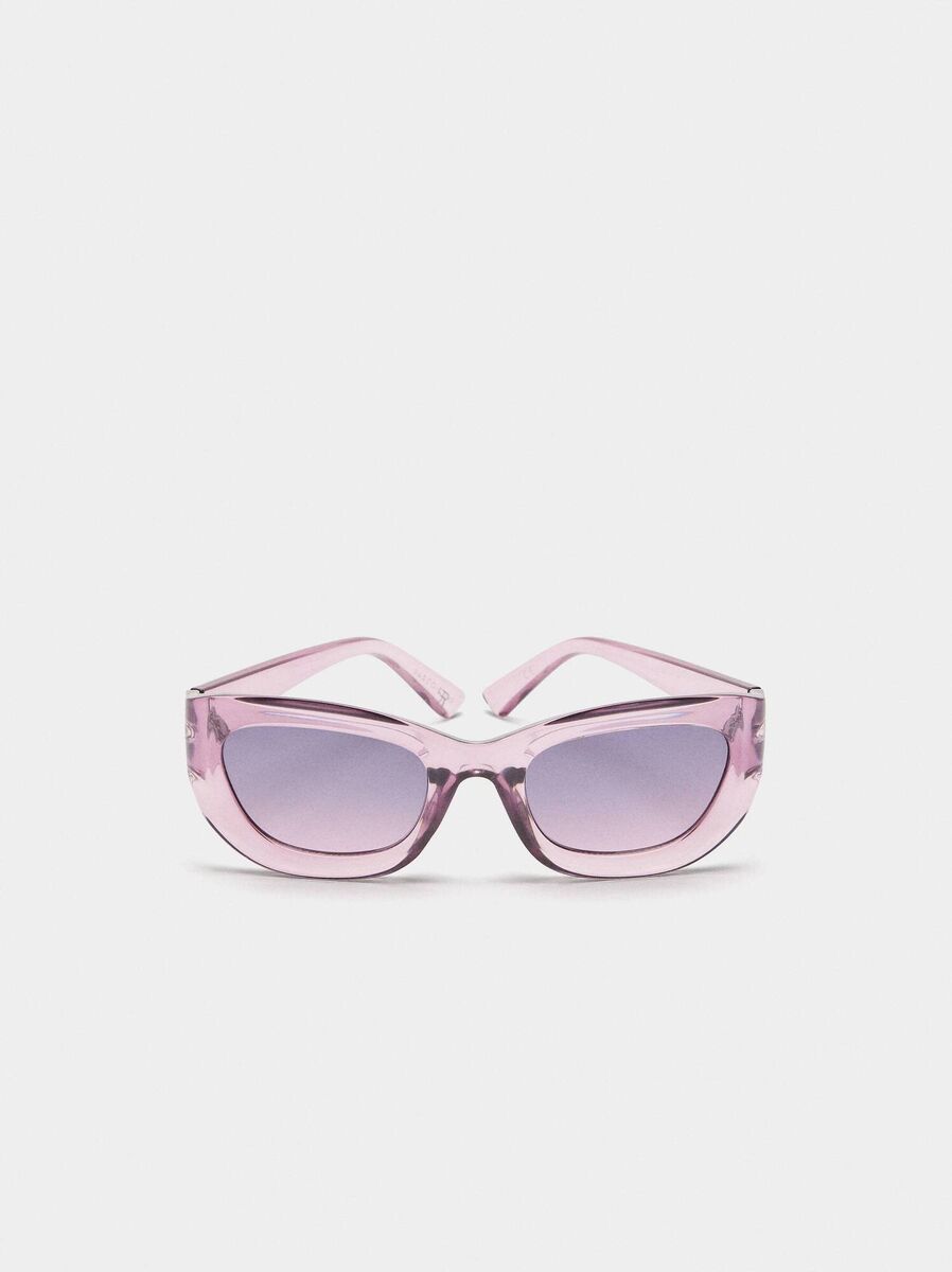 Lilac Cat Eye Sunglasses, €17.99, Parfois.