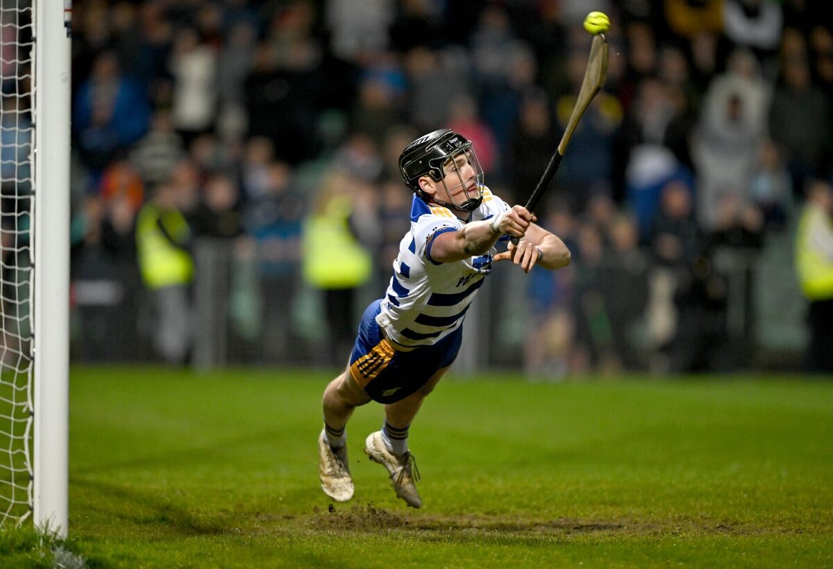 Clare goalkeeper Mark Sheedy saves the penalty to win the Fulfil Munster GAA U20 Hurling Championship final match between Tipperary and Clare at TUS Gaelic Grounds in Limerick. Photo by David Fitzgerald/Sportsfile Clare goalkeeper Mark Sheedy saves the penalty to win the Fulfil Munster GAA U20 Hurling Championship final match between Tipperary and Clare at TUS Gaelic Grounds in Limerick. Photo by David Fitzgerald/Sportsfile