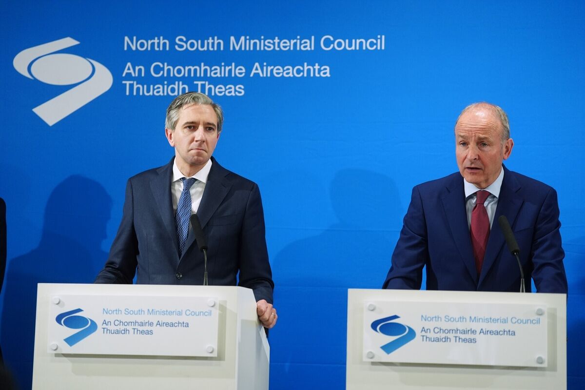 Tánaiste Simon Harris and Taoiseach Micheál Martin at last week's North South Ministerial Council meeting in Armagh. While Mr Harris is governing as part of a coalition, he will never have a better chance to dictate what his party stands for than Budget 2027. Picture: Brian Lawless/PA Tánaiste Simon Harris and Taoiseach Micheál Martin at last week's North South Ministerial Council meeting in Armagh. While Mr Harris is governing as part of a coalition, he will never have a better chance to dictate what his party stands for than Budget 2027. Picture: Brian Lawless/PA
