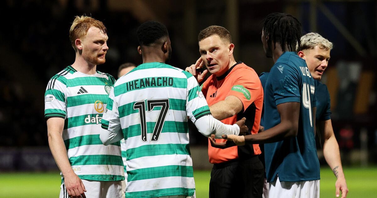 Celtic penalty decision was 'disgusting' says Hearts boss as title race goes to the wire