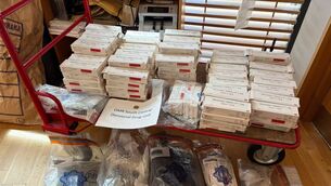 <p>A garda spokesperson said the seized drugs will now be sent for further analysis. </p> <p>A garda spokesperson said the seized drugs will now be sent for further analysis. </p>