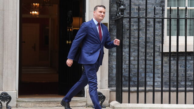<p>Health Secretary Wes Streeting leaves number 10 Downing Street, London, after his meeting with Prime Minister Keir Starmer. Picture date: Wednesday May 13, 2026.</p>