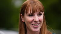 Angela Rayner visiting a construction site