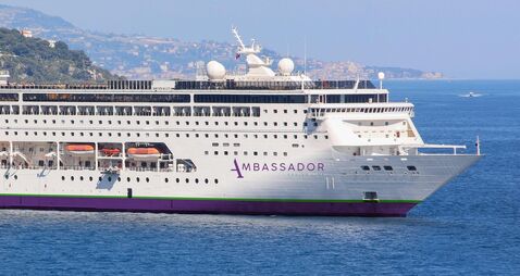 Preview of 2023 Ambassador Cruise Line new cruise ship named AMBITION (former AIDAmira, Costa neoRiviera, Grand Mistral, Mistral