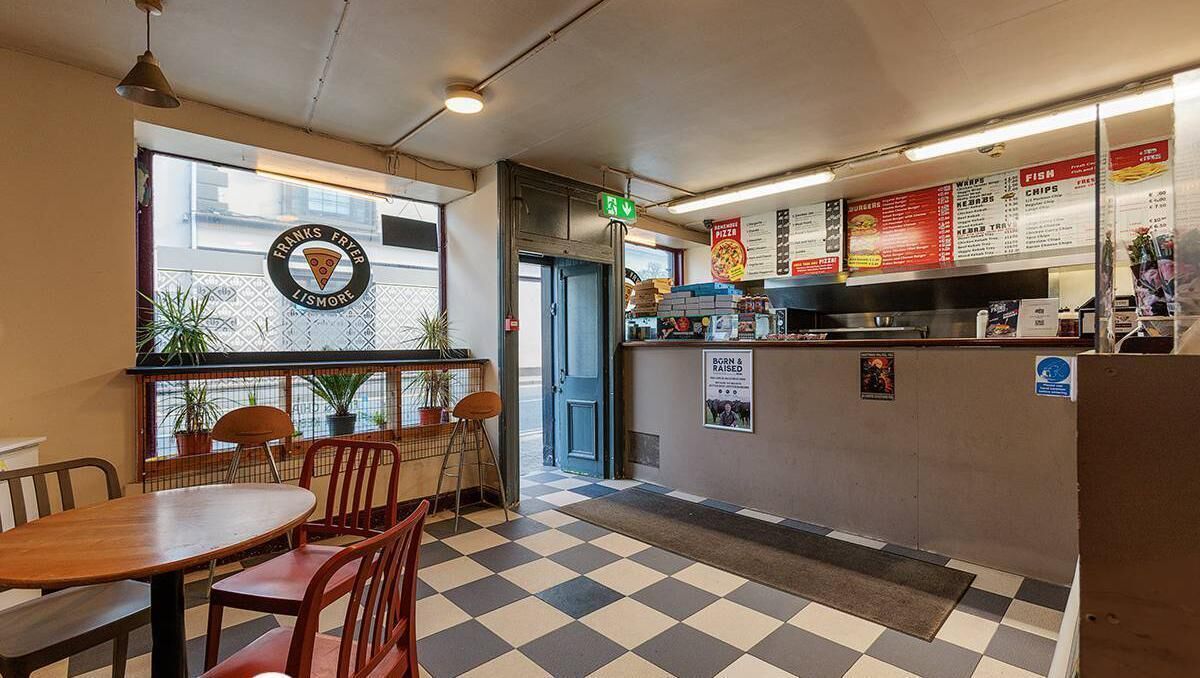 Dining in at Frank's Fryer, Lismore Dining in at Frank's Fryer, Lismore