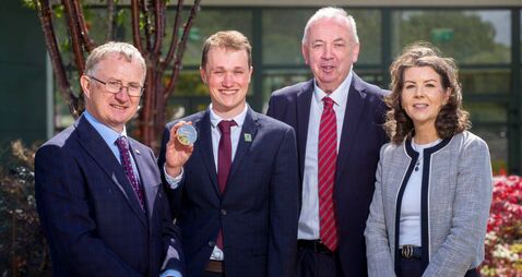 Jack Perry receives Teagasc 2026 Walsh Scholars Gold award