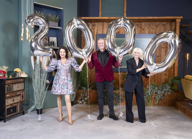 Dáithí O'Sé, Maura Derrane and Sinéad Kennedy on the set of the Today show for their 2000th episode. Picture: Gerard McCarthy Photography Dáithí O'Sé, Maura Derrane and Sinéad Kennedy on the set of the Today show for their 2000th episode. Picture: Gerard McCarthy Photography