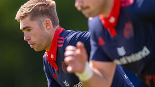 <p>ON YOUR MARKS: Munster's Jack Crowley in rugby training this week. Pic: INPHO/Tom O’Hanlon</p> <p>ON YOUR MARKS: Munster's Jack Crowley in rugby training this week. Pic: INPHO/Tom O’Hanlon</p>