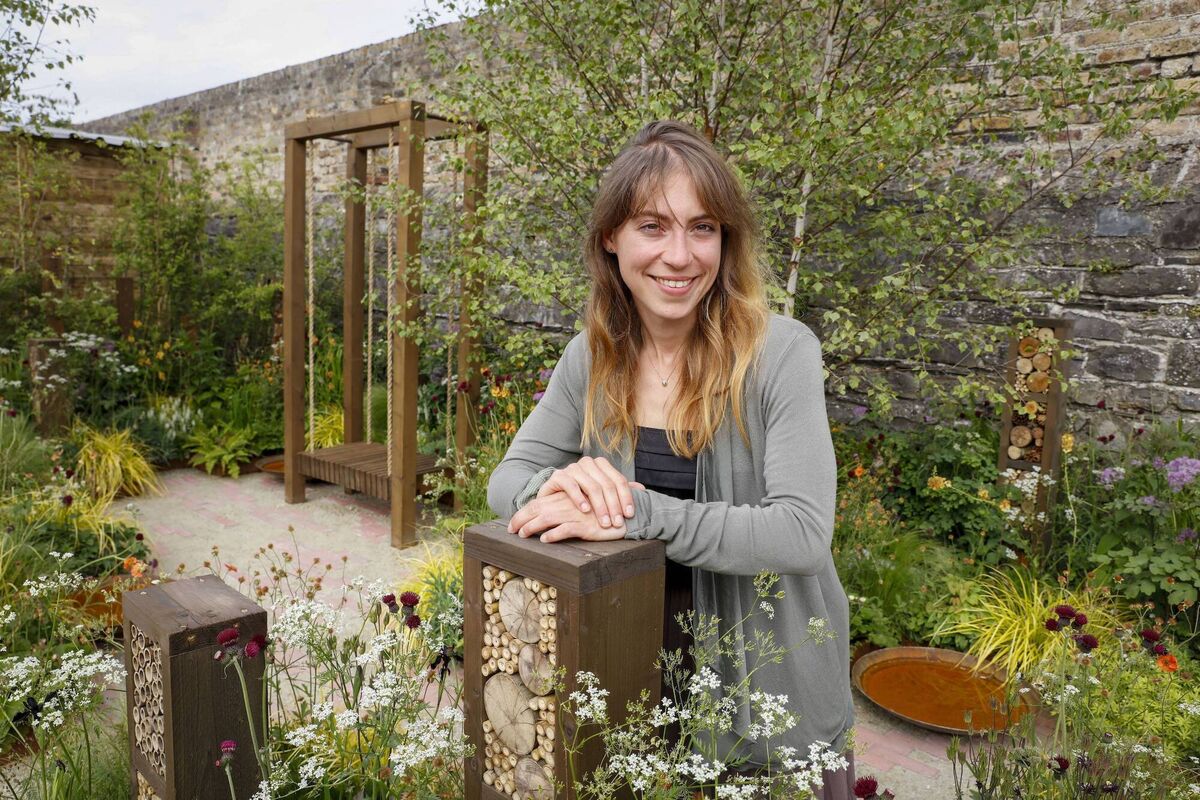 The ’Cultivating Talent’ programme is designed to kick-start the career of motivated show garden designers and has seen emerging talent including Nóra Tombor, pictured at a previous Bloom festival. Picture: Fennells The ’Cultivating Talent’ programme is designed to kick-start the career of motivated show garden designers and has seen emerging talent including Nóra Tombor, pictured at a previous Bloom festival. Picture: Fennells