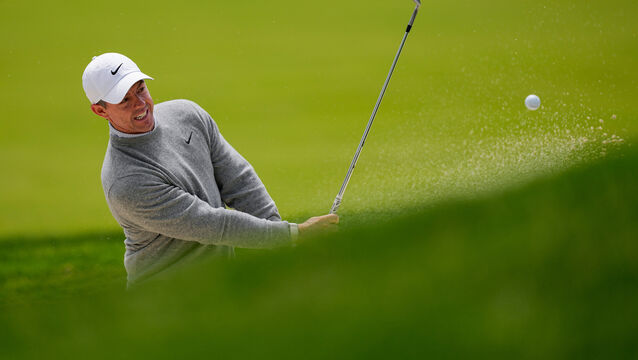 <p>Rory McIlroy is chasing a seventh major title. Pic:  Carolyn Kaster/AP</p>
