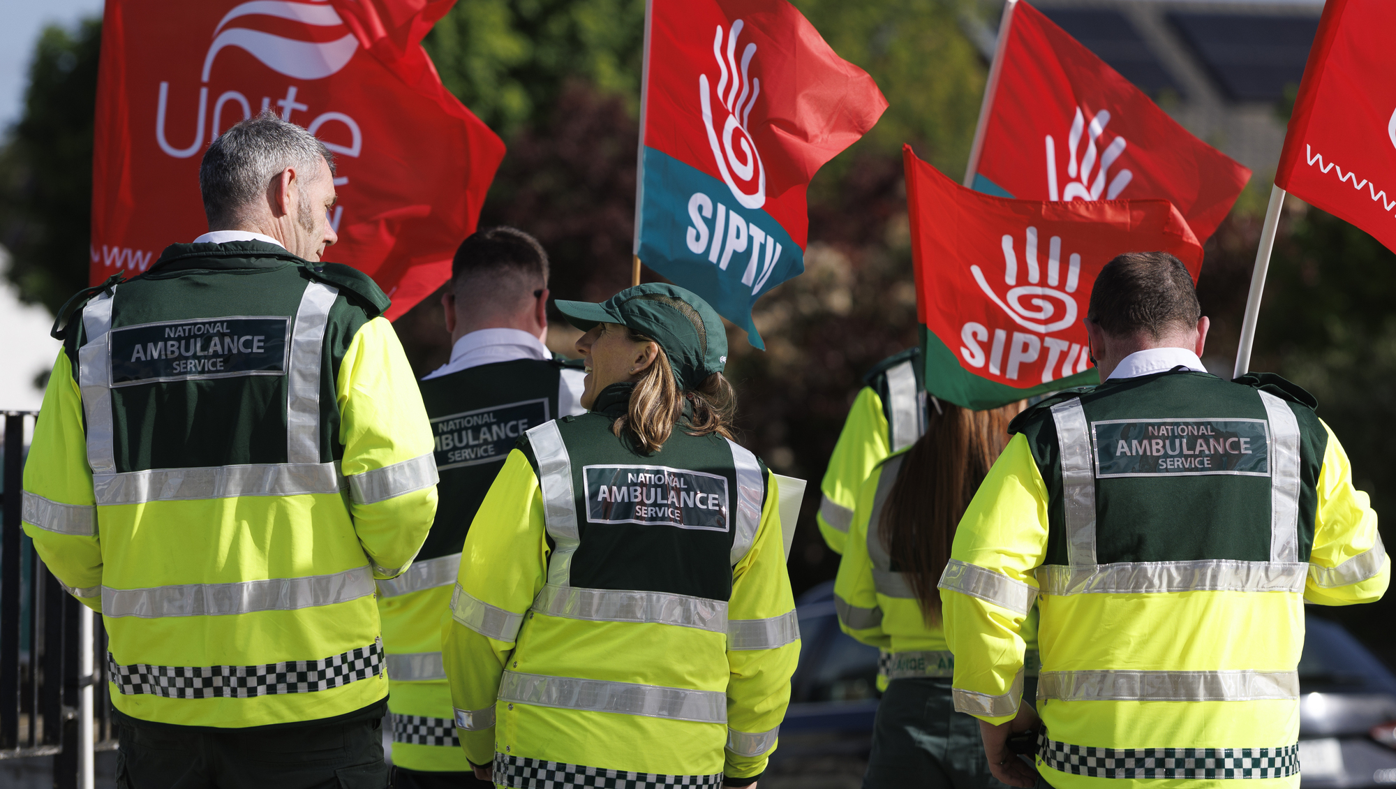 Further strike action by ambulance workers postponed with talks to resume Monday