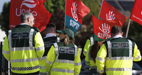 National Ambulance Service industrial action