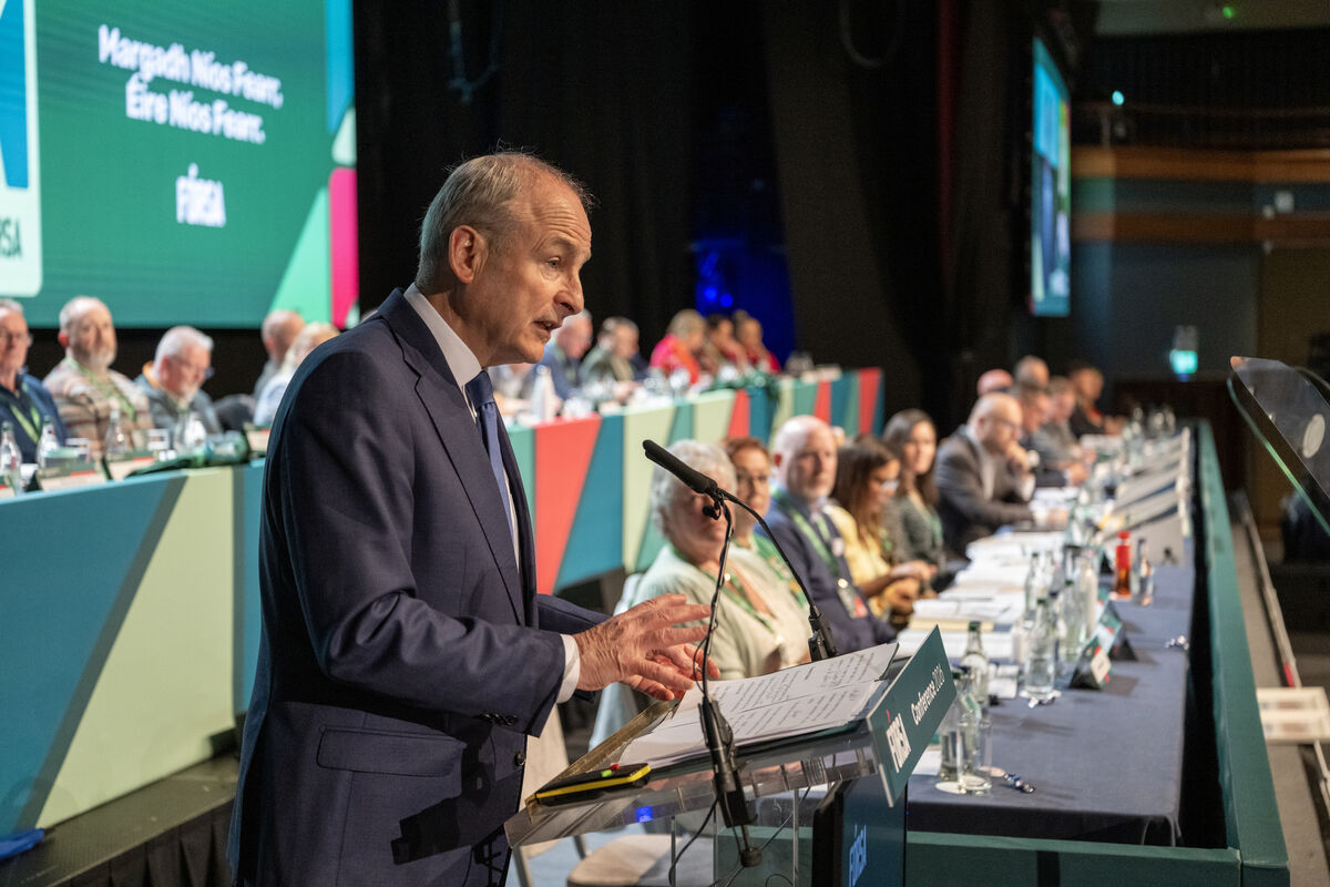 Taoiseach Micheál Martin told Fórsa delegates that flexible working is now a permanent feature of the modern workplace but many people are not aware of their legal right to request remote working. Photo: Domnick Walsh © Eye Focus LTD