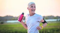 Sports senior woman
