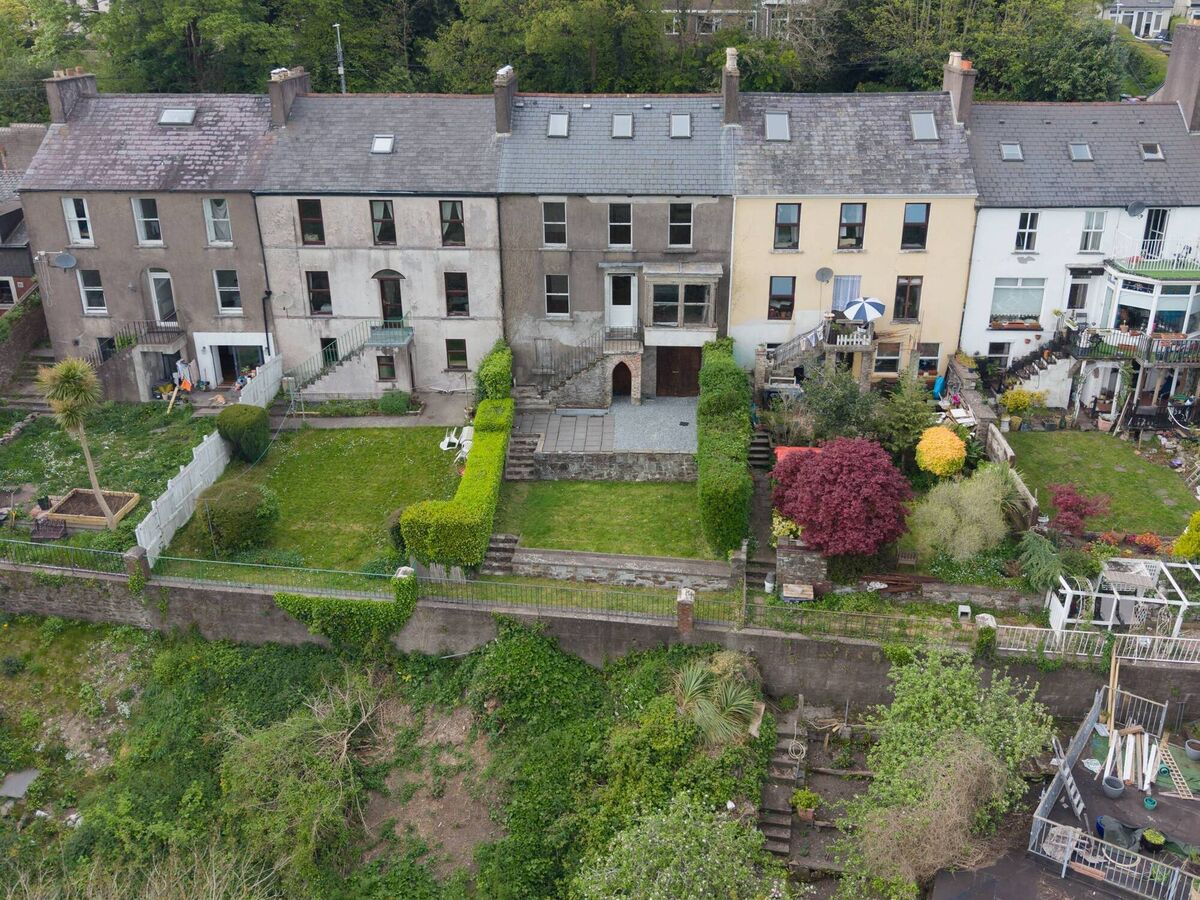 Carriglee, pictured centre, has a duplex layout Carriglee, pictured centre, has a duplex layout