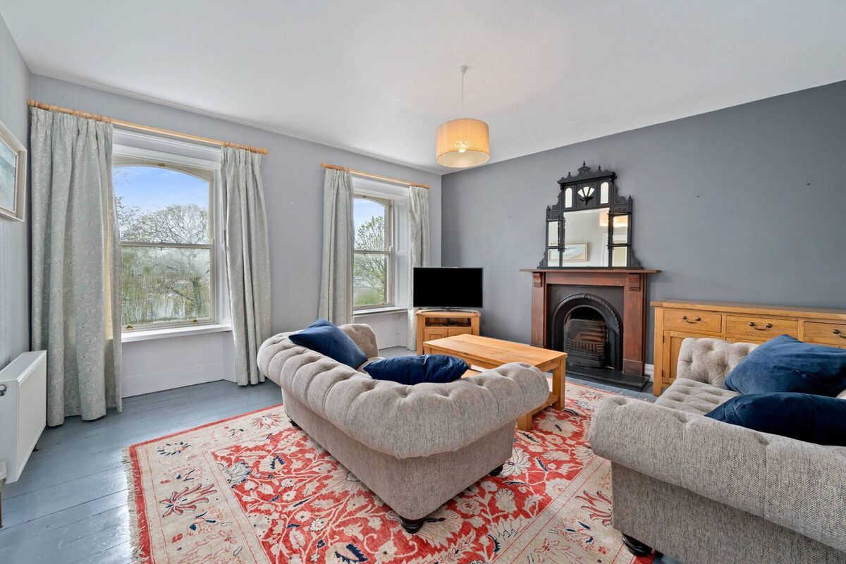 Second floor living room