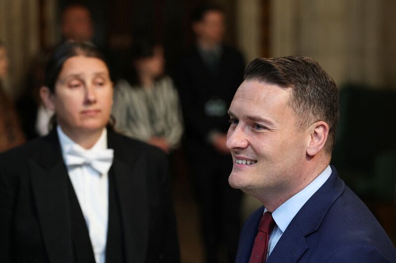 Former health secretary Wes Streeting.