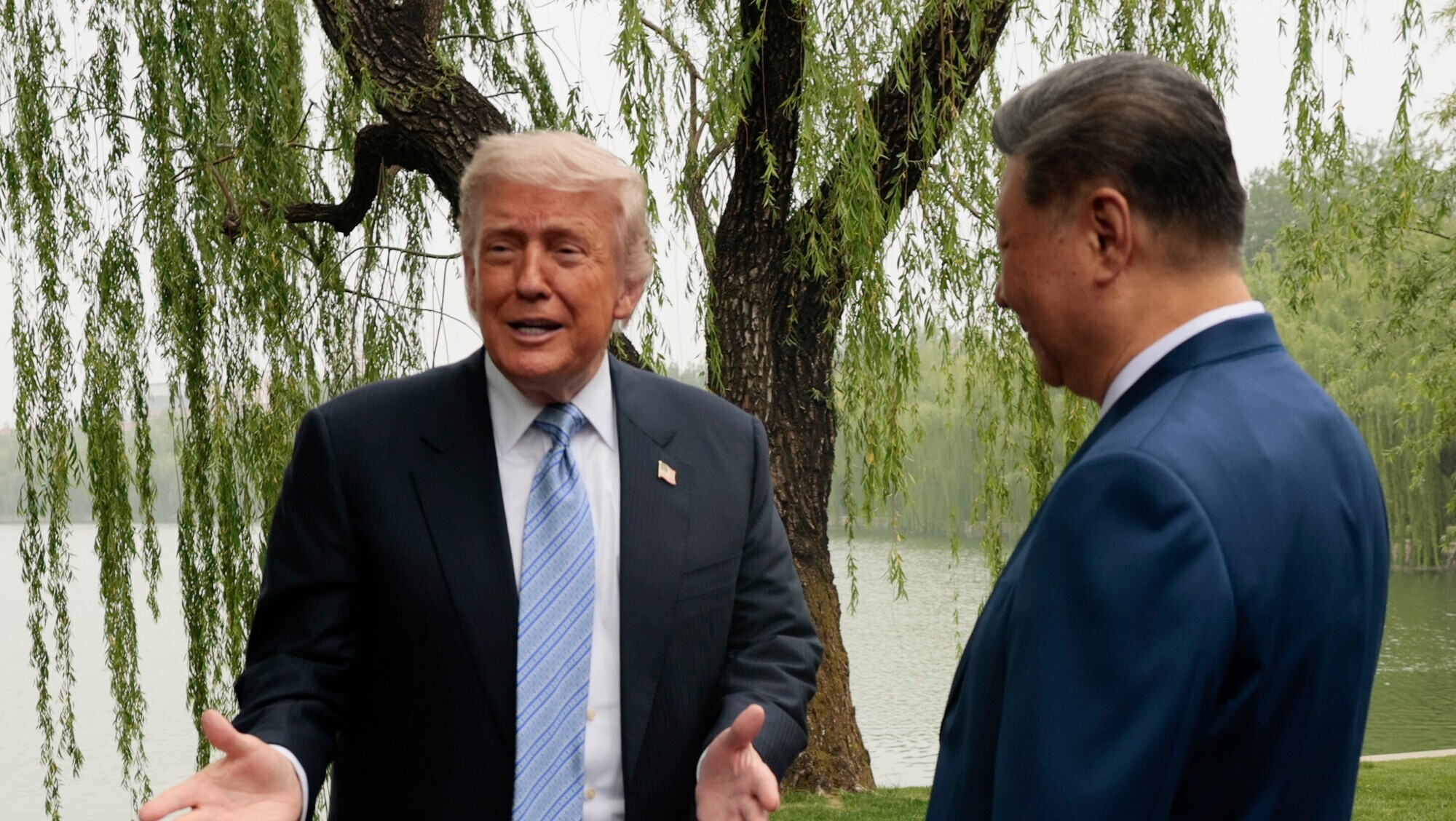 Donald Trump and Xi Jinping wrap up summit claiming progress stabilising US-China relations