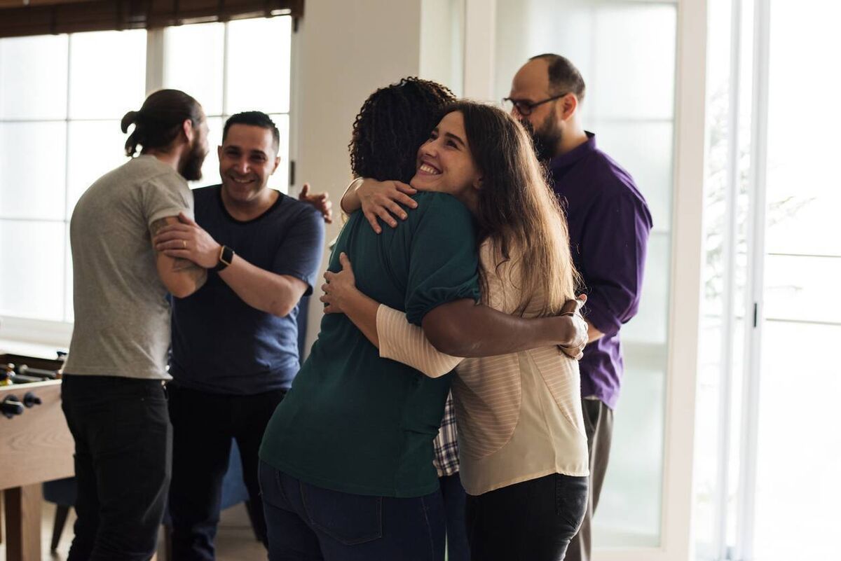 When you've already been chatting to your friends for hours, you don't really need to engage in a long round of goodbyes. Picture: iStock
When you've already been chatting to your friends for hours, you don't really need to engage in a long round of goodbyes. Picture: iStock
