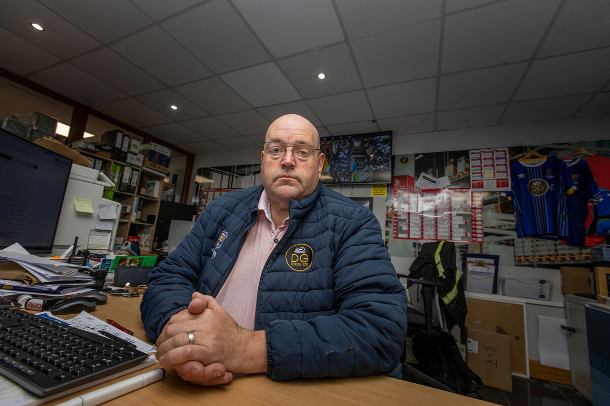 DG Foods boss Andrew Hepburn sees himself as 'one of the lucky ones' because, despite loosing a lot of stock and equipment, he still has other premises in Waterford city. Picture: Neil Michael DG Foods boss Andrew Hepburn sees himself as 'one of the lucky ones' because, despite loosing a lot of stock and equipment, he still has other premises in Waterford city. Picture: Neil Michael