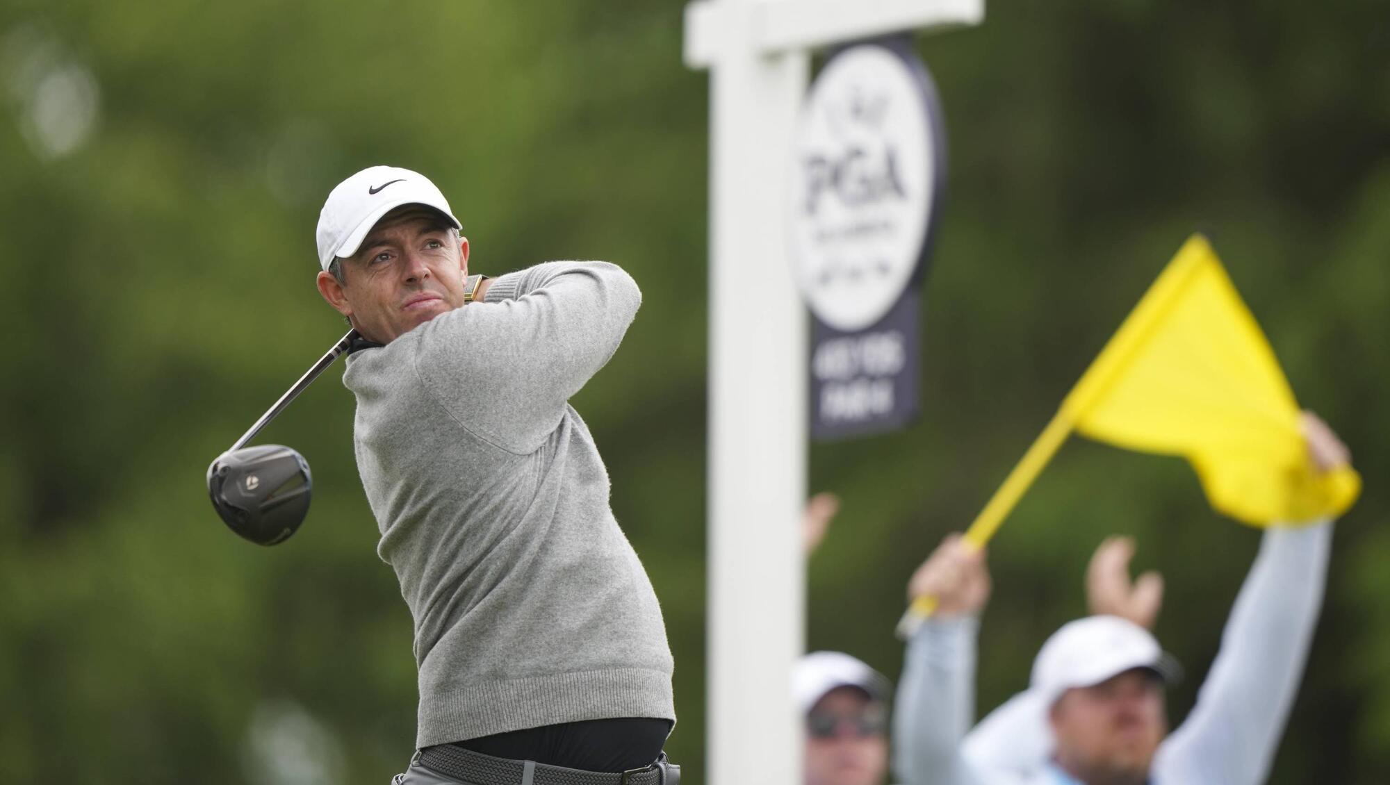 McIlroy feeling 'back in it' at Aronimink after 67 leaves him five off PGA leaders