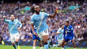 <p>CITY SLICKER: Manchester City's Antoine Semenyo celebrates scoring the opening goal during the Emirates FA Cup final at Wembley Stadium. Pic: Mike Egerton/PA Wire</p> <p>CITY SLICKER: Manchester City's Antoine Semenyo celebrates scoring the opening goal during the Emirates FA Cup final at Wembley Stadium. Pic: Mike Egerton/PA Wire</p>