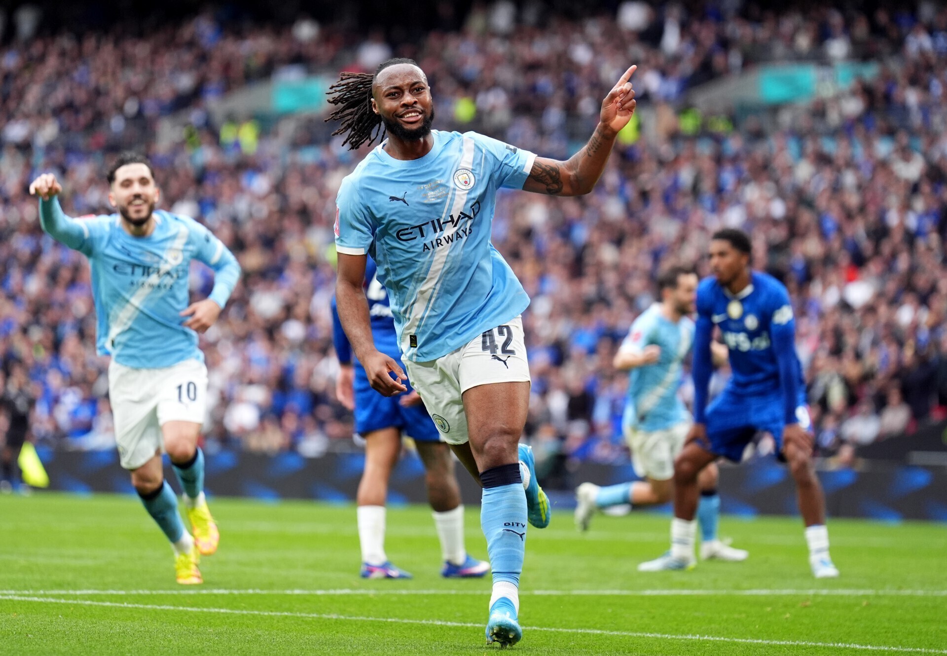 Man City claim FA Cup as Antoine Semenyo strike sees off Chelsea