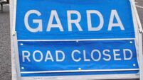 Garda Road Closed Sign 2.jpg Military accident