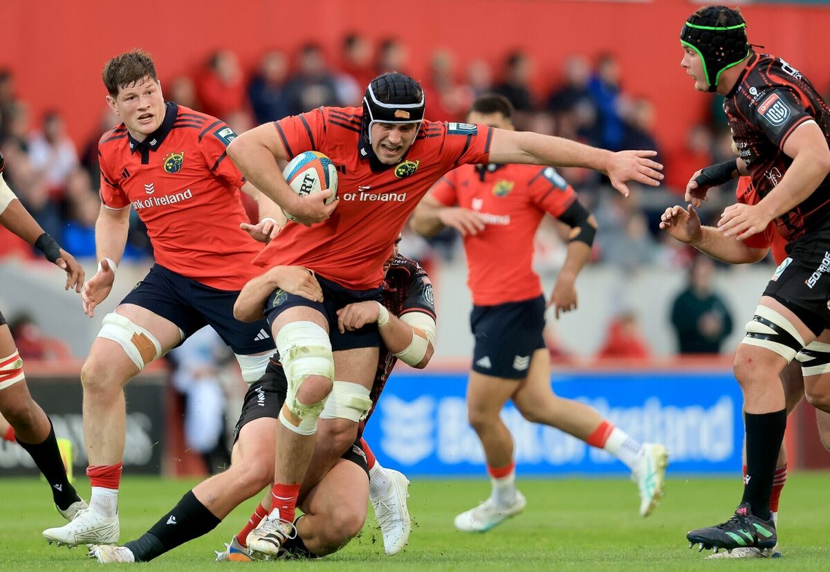 Munster's Brian Gleeson. Pic: ©INPHO/Bryan Keane. Munster's Brian Gleeson. Pic: ©INPHO/Bryan Keane.