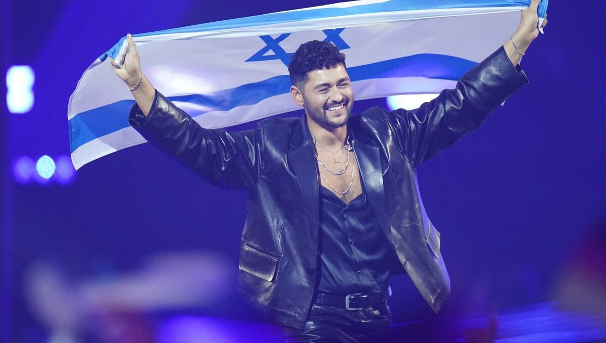 Noam Bettan representing Israel, during the grand final for the Eurovision Song Contest in the Wiener Stadthalle in Vienna, Austria. Picture: Ian West/PA Wire Noam Bettan representing Israel, during the grand final for the Eurovision Song Contest in the Wiener Stadthalle in Vienna, Austria. Picture: Ian West/PA Wire