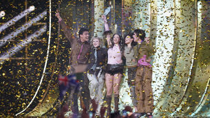Dara representing Bulgaria after winning the Eurovision Song Contest (Ian West/PA)