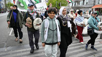 Meet the boy who marches on Cork's streets calling for an end to the genocide in Gaza 
