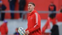 Jack Crowley during the warm up ahead of the match 16/5/2026