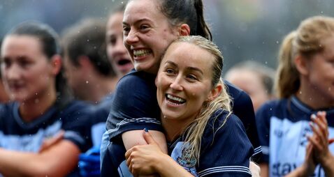 Michelle Davoren and Aoife Curran celebrate 17/5/2026