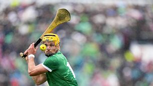 <p>EYES ON THE PRIZE: Limerick's Cathal O'Neill fully focused, like his colleagues, on securing an eighth Munster SHC final berth in as many years. Pic: James Lawlor, Inpho</p>