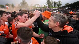 <p>Kieran McGeeney on winning as a manager and player: “Playing is always better. You just get grey hair standing on the sidelines and abuse." Pic: Ramsey Cardy/Sportsfile</p>