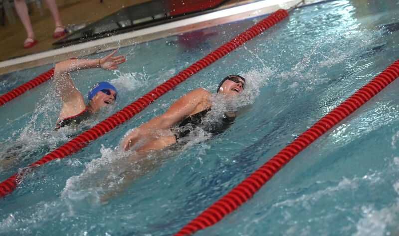 As well as being a seasoned marathon runner, Ellen Cassidy was an accomplished swimmer, and previously represented Ireland on the European stage. She is pictured here (foreground) during the women's relay at the 2024 Irish intervarsity swimming championships in Bishopstown, Cork. File picture: Larry Cummins As well as being a seasoned marathon runner, Ellen Cassidy was an accomplished swimmer, and previously represented Ireland on the European stage. She is pictured here (foreground) during the women's relay at the 2024 Irish intervarsity swimming championships in Bishopstown, Cork. File picture: Larry Cummins