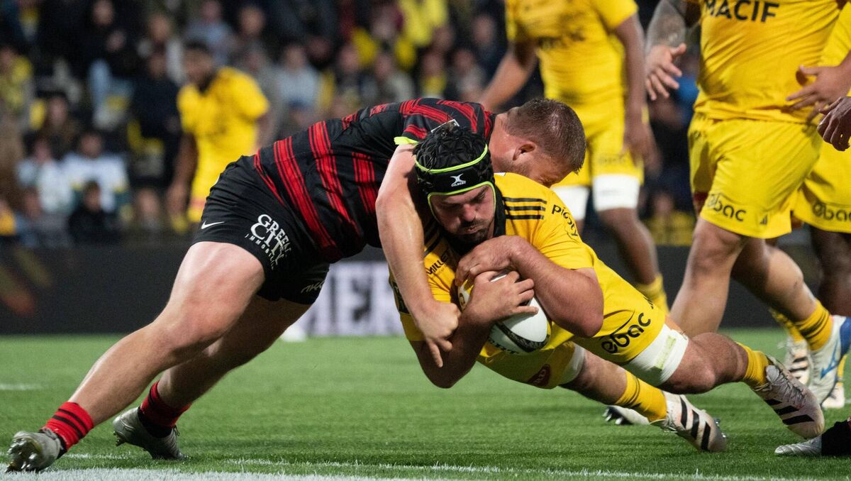 France back row Greg Alldritt carries over for a La Rochelle try in their Top 1r4 win over Toulouse at the Marcel-Deflandre Stadium in La Rochelle. Pic: Xavier Leoty AFP via Getty Images France back row Greg Alldritt carries over for a La Rochelle try in their Top 1r4 win over Toulouse at the Marcel-Deflandre Stadium in La Rochelle. Pic: Xavier Leoty AFP via Getty Images